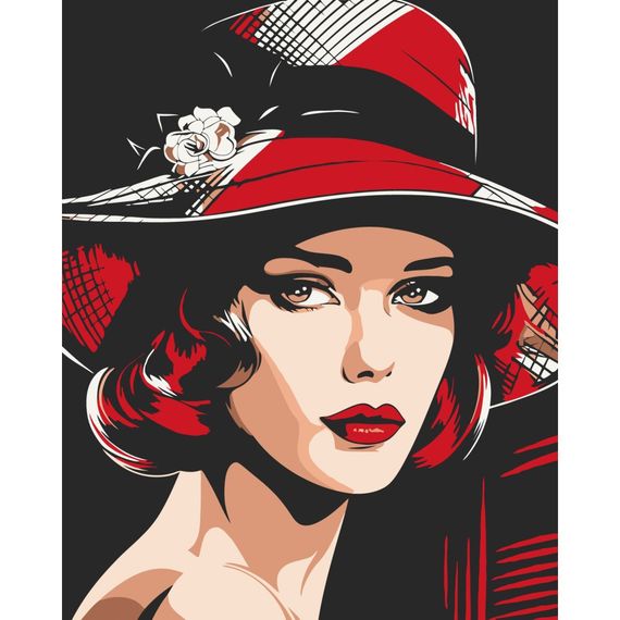 Картина по номерам "Утонченность и стиль" 10095-AC 40х50 см