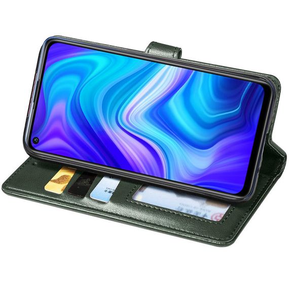 Кожаный чехол книжка GETMAN Gallant (PU) для Xiaomi Redmi Note 9 / Redmi 10X | Зображення 3