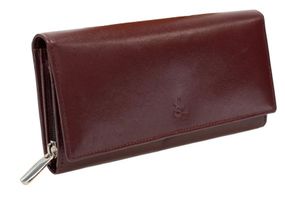 Гаманець жіночий шкіряний Semi Line RFID Dark Red (P8264-2) (DAS303152)