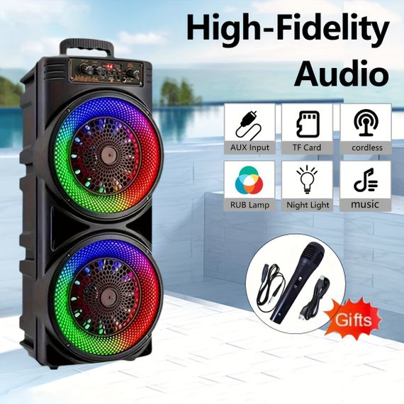 Колонка Bluetooth Wireless Speaker TTD-2807 ∙ Портативная Bluetooth-колонка TTD-2807 | Зображення 4