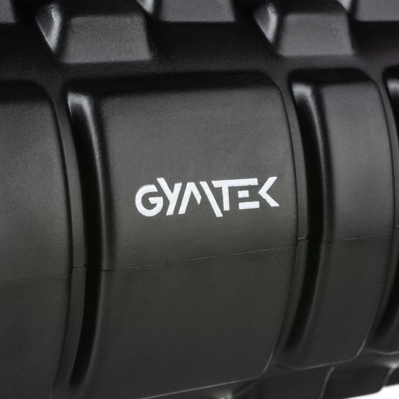 Массажный ролик Gymtek для йоги и фитнеса EVA 33*14см черный | Зображення 5