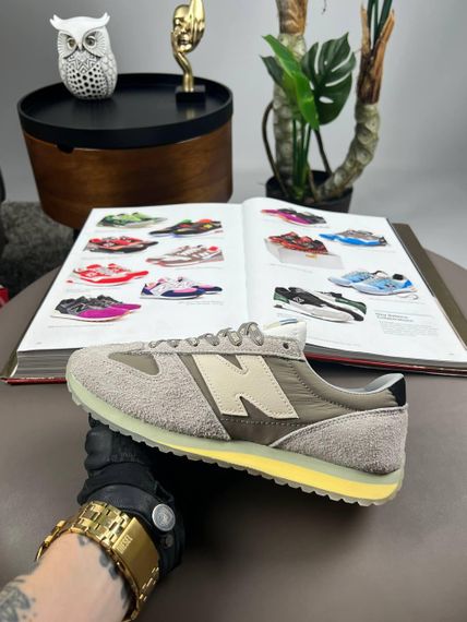 Кроссовки New 471 Grey Khaki , текстиль , Вьетнам 38 24.5 см | Зображення 1