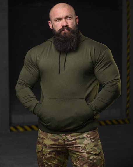 Худі maklin оліва НП4890 | Зображення 2