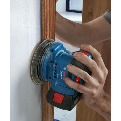 Шлифовальная машина Bosch GEX 185-LI, 18В, 125 мм, 6000-10000 об/мин (без АКБ и ЗУ) (0.601.3A5.020) | Зображення 5