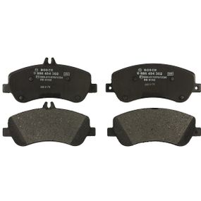 Тормозные колодки Bosch дисковые передние Mercedes GLK "F "09 0986494302