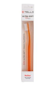 Зубна щітка Tello 6240 Ultra Soft White, d 0.10 mm, помаранчева