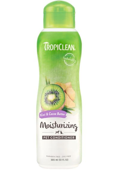 Зволожуючий кондиціонер для собак і котів TropiClean Kiwi and Cocoa Butter, 355 мл