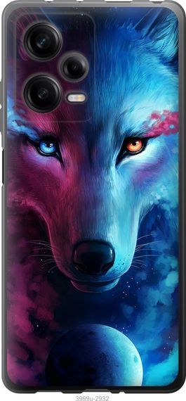 Чехол на Xiaomi Redmi Note 12 Pro 5G Арт-волк "3999u-2932-17620"