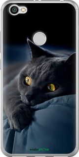 Чохол на Xiaomi Redmi Note 5A Prime Димчастий кіт "825u-1063-2448"