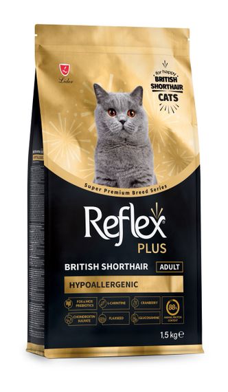 Сухий корм для котів породи британська короткошерста Reflex Plus British Shorthair Adult, 1.5 кг | Зображення 2