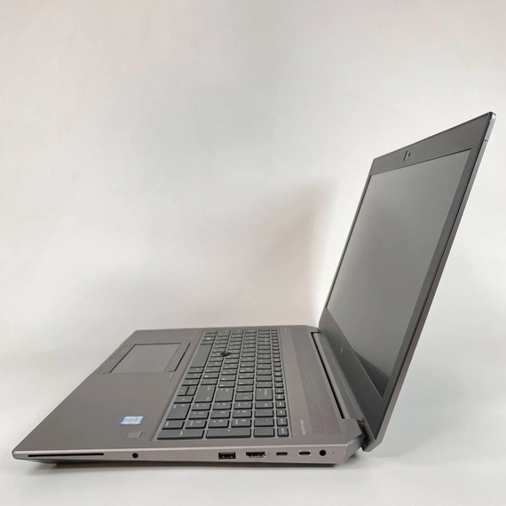 Мобільна робоча станція Б-клас HP zBook 15 G6 / 15.6" (1920x1080) IPS / Intel Core i7-9850H (6 (12) ядер по 2.6 - 4.6 GHz) / 32 GB DDR4 / 128 GB SSD + 500 GB HDD / nVidia Quadro T1000, 4 GB GDDR5, 128-bit / Fingerprint / WebCam / HDMI б/в + Подарунок | Зображення 5