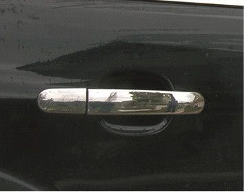 Накладки на ручки (4 шт., нерж.) З чіпом, OmsaLine - Італійська нержавійка для Ford Focus III 2011-2017 рр.