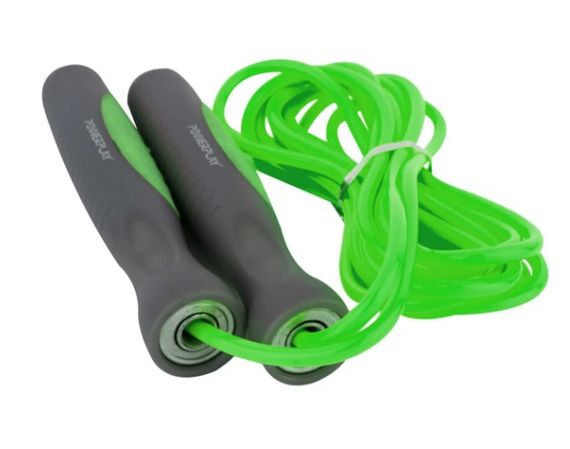Скакалка PowerPlay 4204 Classic Jump Rope Зелена 2,7 м (PP_4204_Green) | Зображення 2