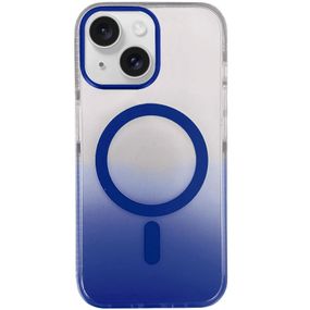 Чохол TPU+PC Phantom with Magnetic Fit для Apple iPhone 15 (6.1") Blue