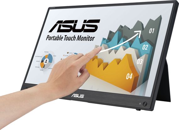 Монітор портативний Asus 15.6&quot; ZenScreen MB16AMTR mHDMI 90LM04S0-B02170 | Зображення 3