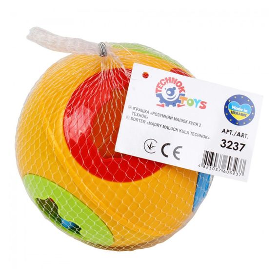 Розвиваючий розумний Шар-сортер №2 3237TXK з фігурками тварин | Зображення 2