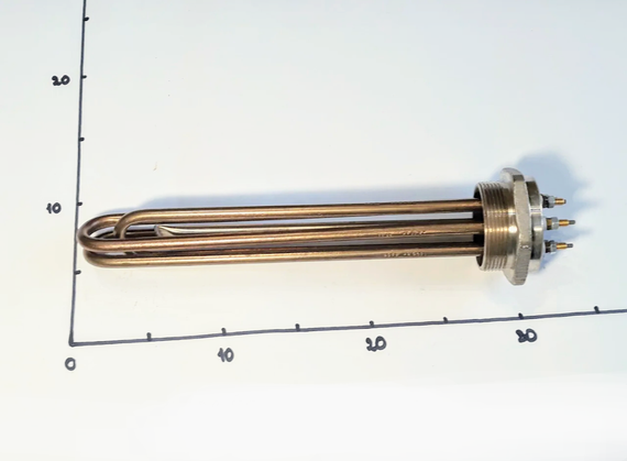 Блок ТЭНов 4500W с резьбой 2" (Украина) | Зображення 2