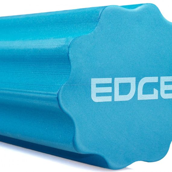 Масажний ролик EDGE профільований YOGA Roller EVA RO3-30 синій (30*15см.) | Зображення 4