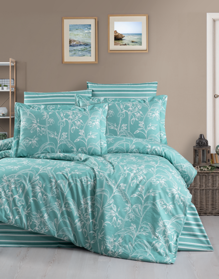 Комплект постільної білизни Soho Charming turquoise 150х200 см