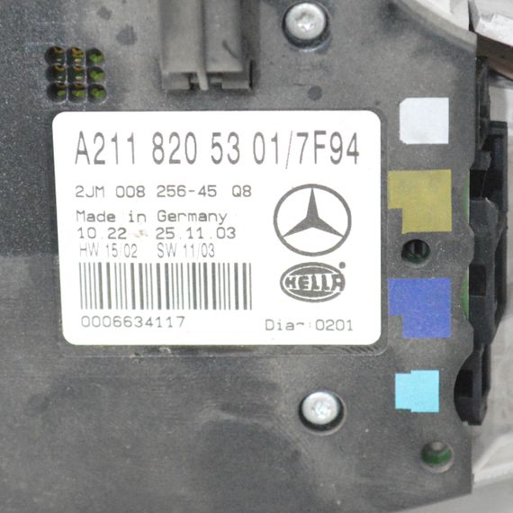Плафон салону передній Mercedes W211 2002-2009 Ліхтар освітлення салону Мерседес в211 A2118205301 | Зображення 5