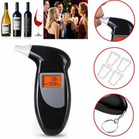 Персональный алкотестер Digital Breath Alcohol Tester с мундштуками