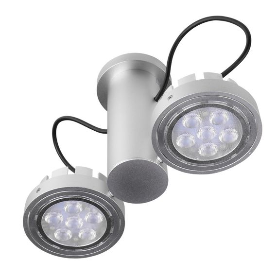 Светильник потолочный LED накладной светодиодный поворотный LED-215/12x2W