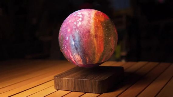Настольный магнитный 3D светильник-ночник 14 см с сенсорным управлением Magnetic Moon Lightt Model 1 | Зображення 2