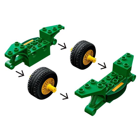 Конструктор LEGO Ninjago Дорожній мотоцикл ніндзя Ллойда 64 деталі (71788) | Зображення 4