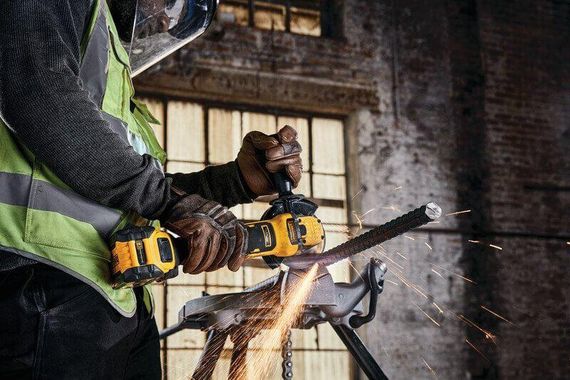 Шлифмашина угловая - болгарка аккумуляторная бесщёточная 125мм DeWALT DCG409VSNT | Зображення 8