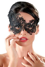 Маска на глаза Cottelli Collection Mask 2480301 Черная One Size