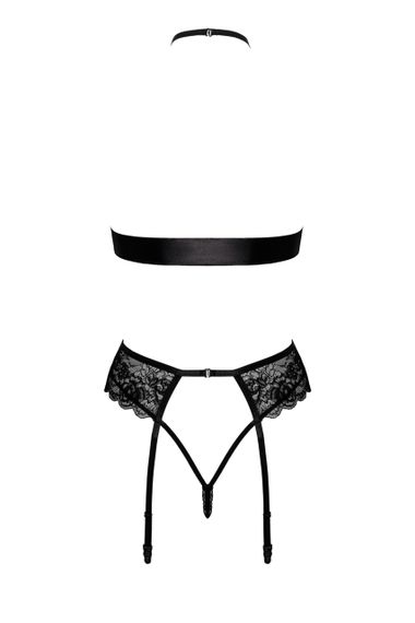 Комплект Kissable Bondage Kiss Set Чорний L/XL | Зображення 9