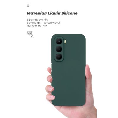 Чехол для мобильного телефона Armorstandart ICON Infinix Hot 60 4G Camera cover Dark Green (ARM88244) | Зображення 6