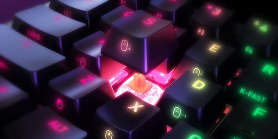 Клавиатура механическая Xtrfy K5 68Key K5-RGB-CPT-BLACK-R-UKR | Зображення 4