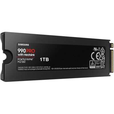 Накопитель SSD M.2 2280 1TB 990 PRO with Heatsink Samsung (MZ-V9P1T0CW) | Зображення 9