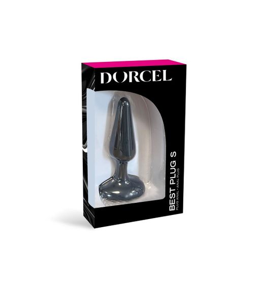 Анальная пробка Dorcel Best Plug S мягкий soft-touch силикон, макс. диаметр 3,1см Sex Aura | Зображення 1