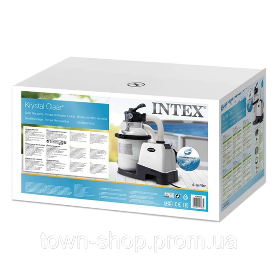 Песочный фильтр-насос Intex 26644, 4500 л/ч | Зображення 3
