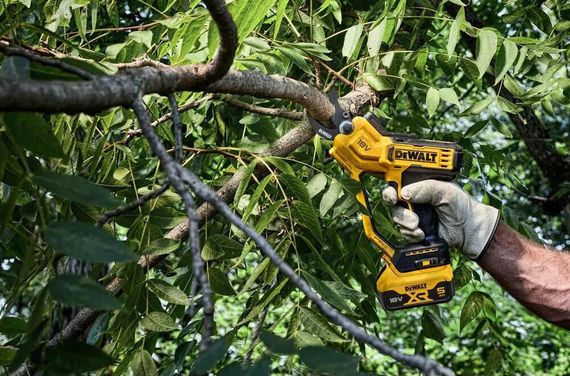 Ножницы садовые - секатор аккумуляторный Диаметр реза 32 мм DeWALT DCMPP568P1 | Зображення 6