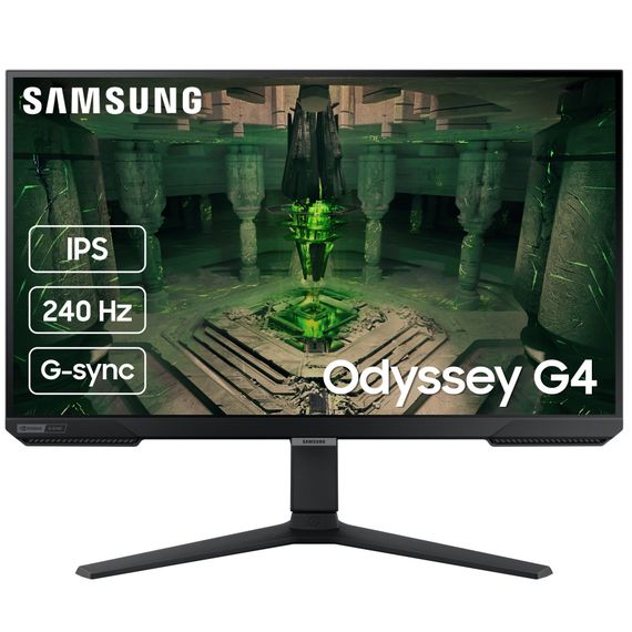 Samsung Монітор 27' Odyssey G4 S27BG400EI 2*HDMI, DP,, IPS, 240Hz, 1ms (LS27BG400EIXCI)