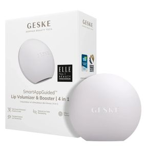 Пристрій для збільшення обʼєму губ GESKE Lip Volumizer&Booster 4в1 Small white, Бежевий