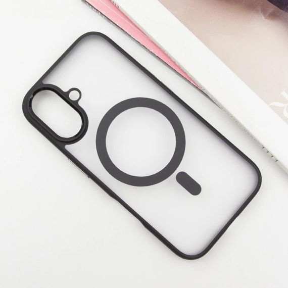 TPU+PC чохол Blueo Skin Friendly Frosted with MagSafe для Apple iPhone 16 (6.1") | Зображення 1