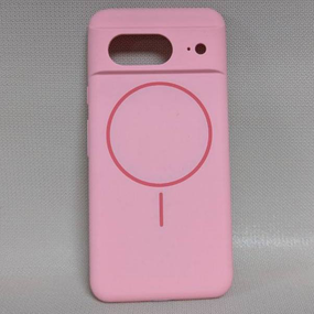 Чохол Google Pixel 8 MagSafe м'який Софт Тач Протиударный Рожевий