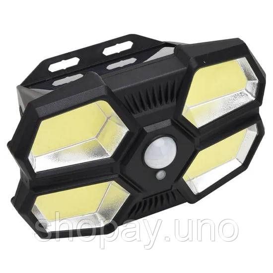 Уличный светильник Solar Induction Lamp SH-580A • LED фонарь с солнечной панелью и датчиком движения | Зображення 2