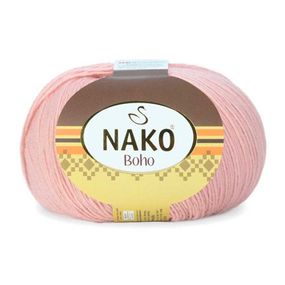 Шкарпеткова пряжа Nako Boho, пудра 12538