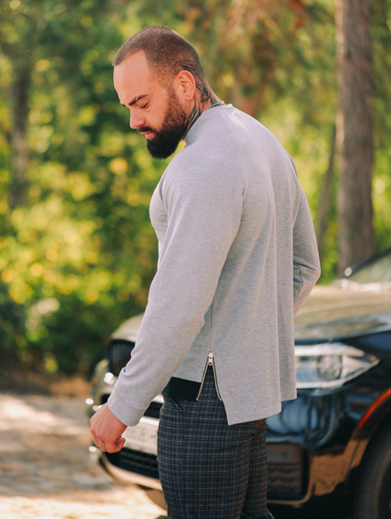 Кофта пантера сірий S XL | Зображення 1