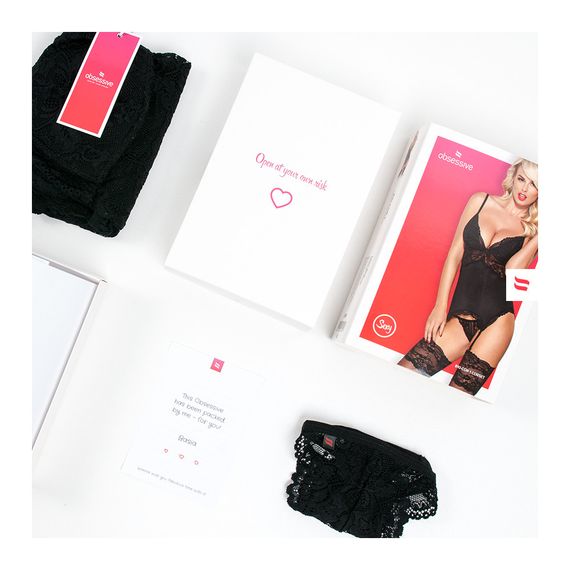 Рубашка Obsessive 862-CHE-1 S\M sexstyle | Зображення 6