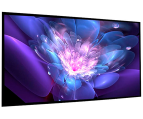 Проекционный экран натяжной на раме ALR LedProjector Black Crystal, 100" (Black-Crystal-100"_10799)