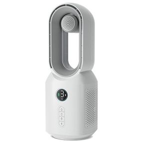 Настільний вентилятор F8 3in1 з Bluetooth-динаміком і нічником 4000mAh White