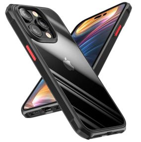 Противоударный бампер чехол Primolux Refraction Case для смартфона Apple iPhone 14 Pro - Black