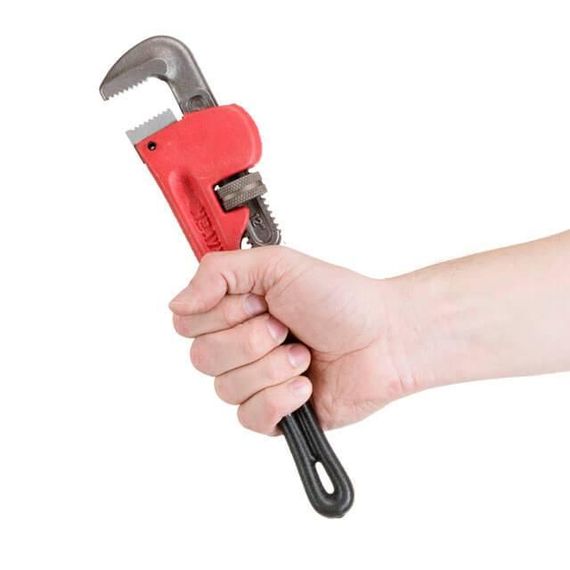 Ключ трубний 300мм тип "Stillson". INTERTOOL HT-0182 | Зображення 1