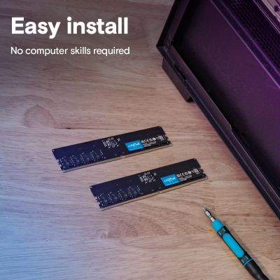 Модуль памяти для компьютера DDR5 32GB 5600 MHz Micron (CT32G56C46U5T) | Зображення 5